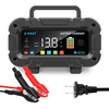 TK-1200 New Smart DC intelligent Car Battery Charger 10A 12V 24V 20 Amp Lead Acid Batteries Fast charging Lifepo4 Battery Charger with good price