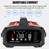 TK-2500 12V25A 24V15A Lead Acid Lifepo4 Battery Charger Fully Automatic Intelligent for Car Motorcycle Scooter Tricycle Pulse Repair Rechargeable 200 Second Auxiliary Start Mode